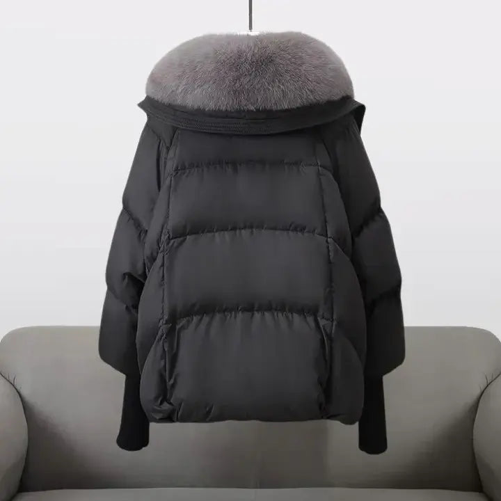 Vanya™ - Luxe Winterjas met Bontkraag