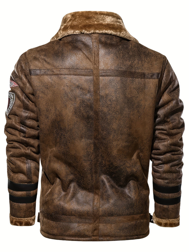 Ryan - Winter Faux Leather Jacket