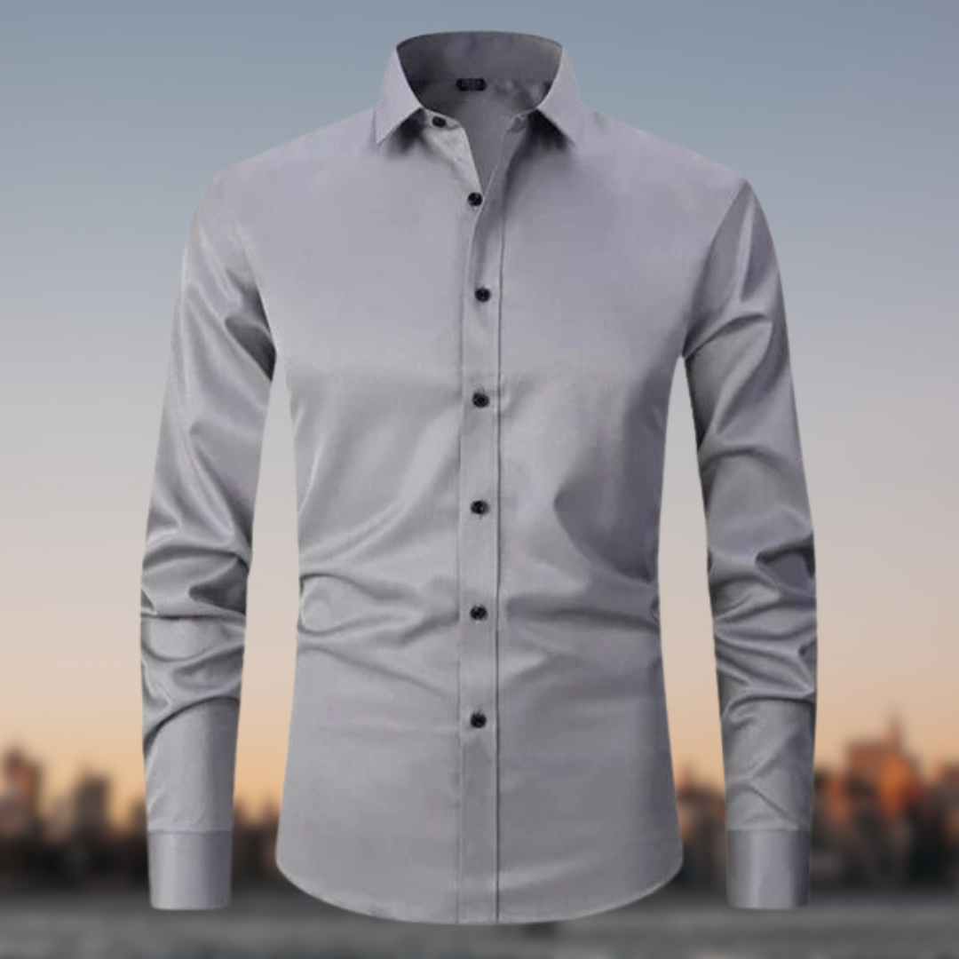 Reid - Premium shirt met lange mouwen | 1+1 Gratis