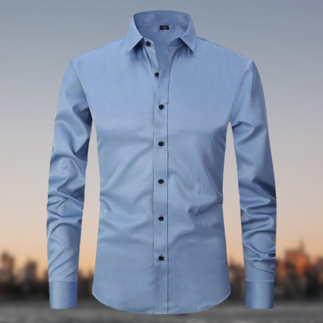 Reid - Premium shirt met lange mouwen | 1+1 Gratis