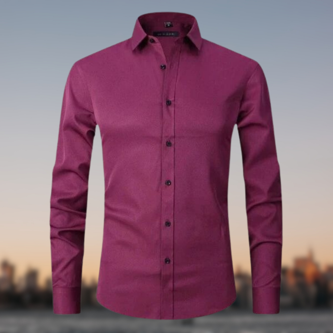 Reid - Premium shirt met lange mouwen | 1+1 Gratis