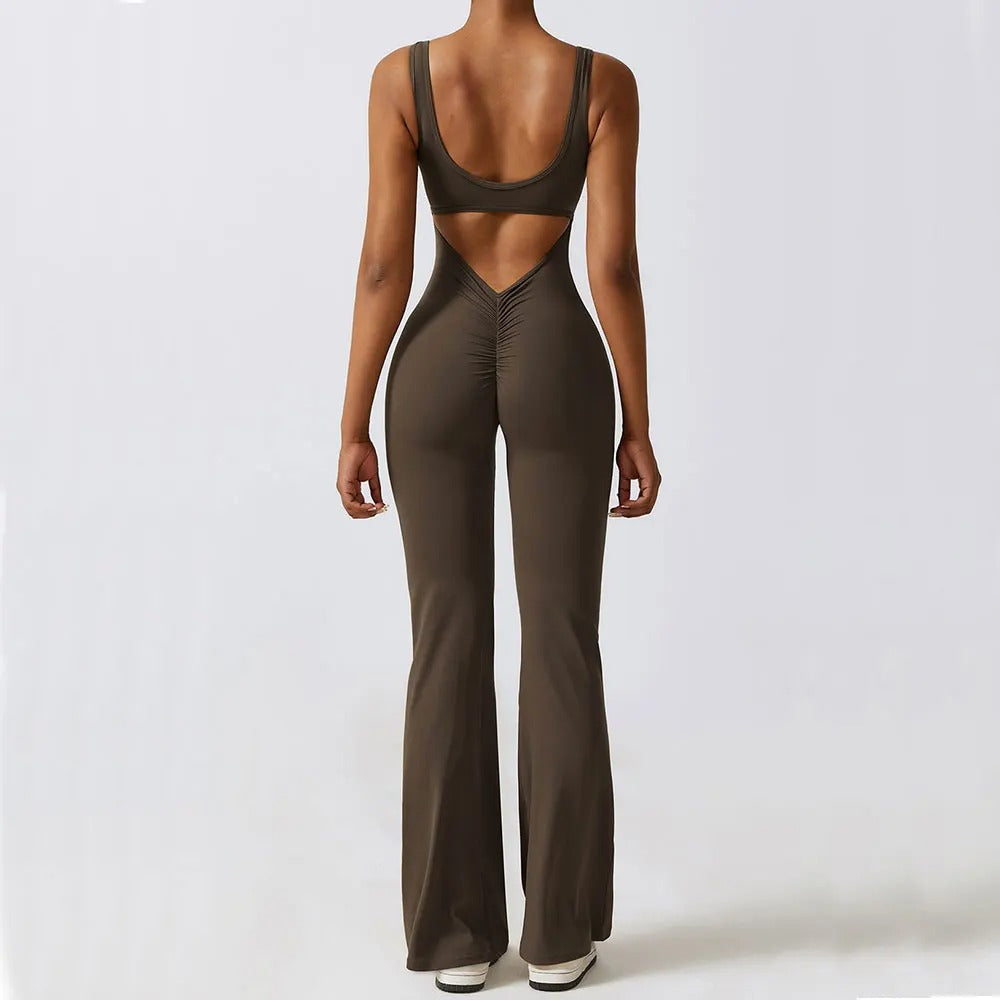 Yasmine - Chique Open Rug Jumpsuit