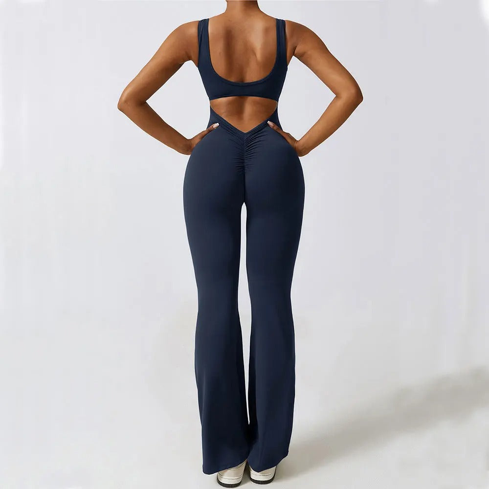 Yasmine - Chique Open Rug Jumpsuit