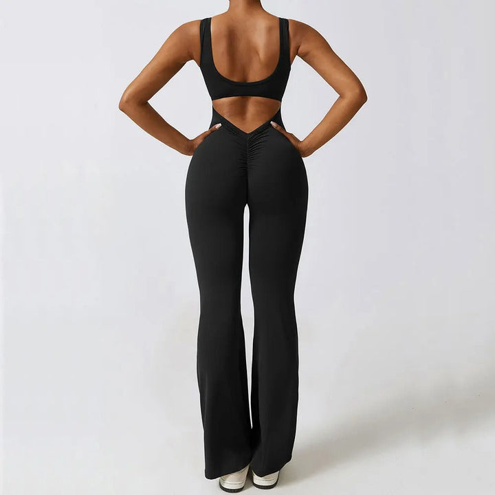 Yasmine - Chique Open Rug Jumpsuit