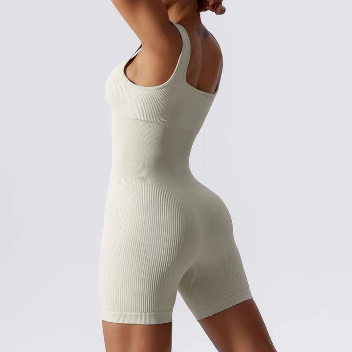 FlexForm - Naadloze Ribbed Jumpsuit